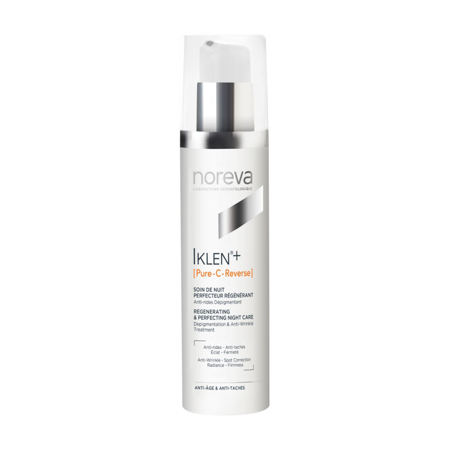 Уцінка! Відновлювальний нічний крем для обличчя Noreva Laboratoires Iklen+ Pure-C-Reverse Regenerating &amp; Perfecting Night Care, 50 мл